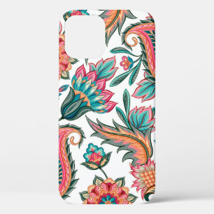 Traditional oriental seamless paisley pattern. Vin iPhone 12 Case