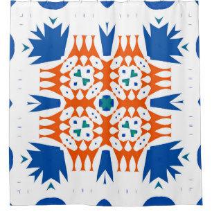 Traditional ornate mexican talavera. Hand drawn de