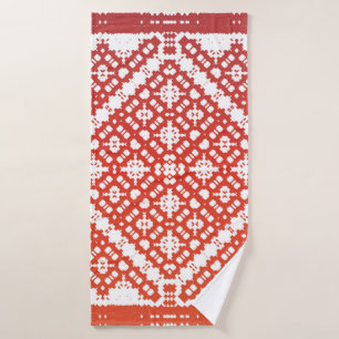 Traditional ornate mexican talavera. Modern design Bath Towel