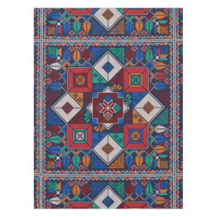 Traditional Palestine Embroidery tatreez  colourfu Tablecloth