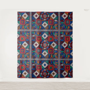 Traditional Palestine Embroidery tatreez  colourfu Tapestry