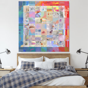 Traditional Patchwork Geometric Home Decor