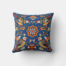 Traditional Persian Design Square Pillow