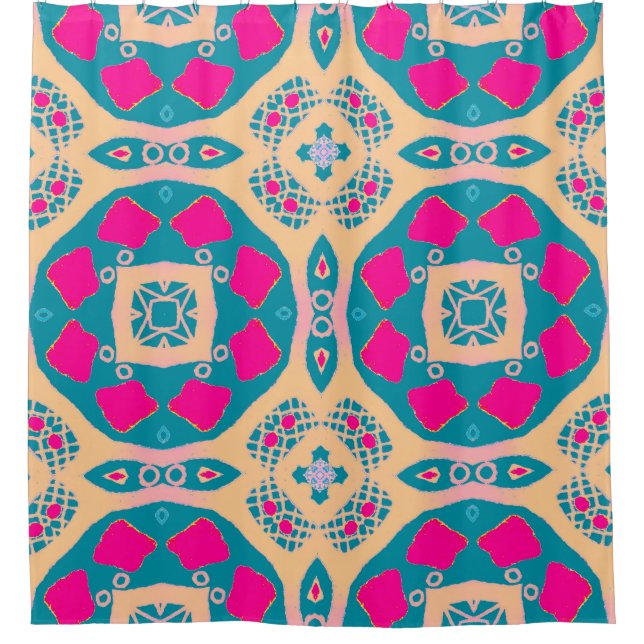 Traditional, Peruvian patchwork, tile pattern (Front)