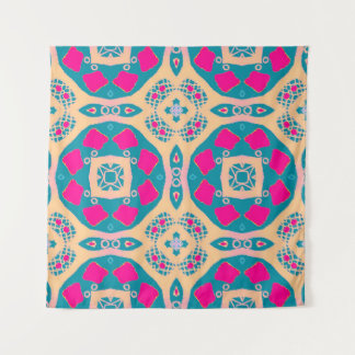 Traditional, Peruvian patchwork, tile pattern Tapestry