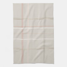 Traditional Plaid Cozy Cabin Beige Gold Christmas