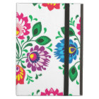 Traditional Polish floral folk embroidery pattern