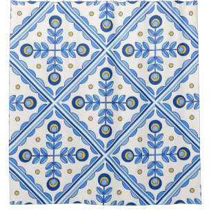 Traditional Portugal Lisbon azulejo ceramic tiles.