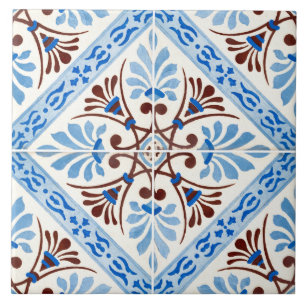 Traditional Portuguese glazed  Tile