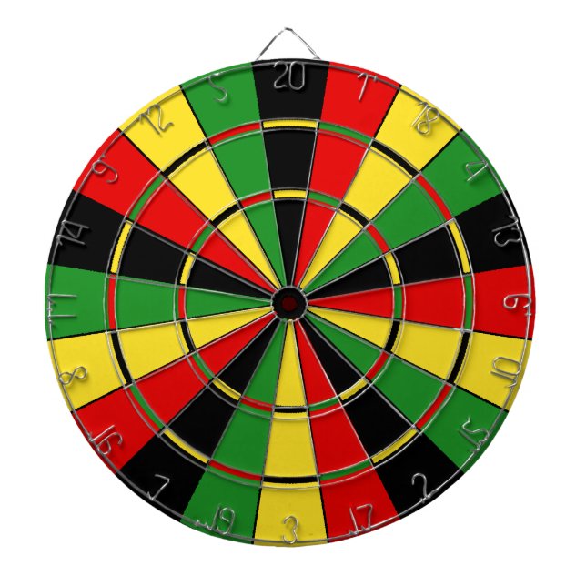 Traditional Rasta Dartboard (Front)