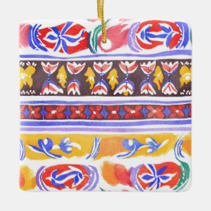 traditional Romanian decor Ceramic Ornament