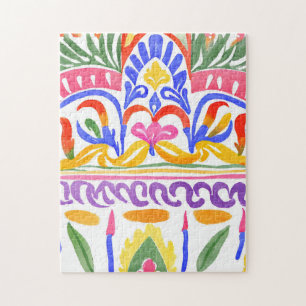 traditional Romanian decor Jigsaw Puzzle