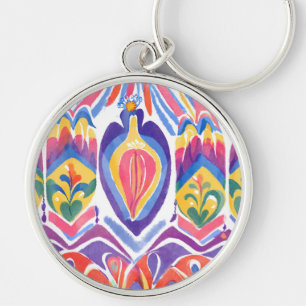 traditional Romanian decor Keychain