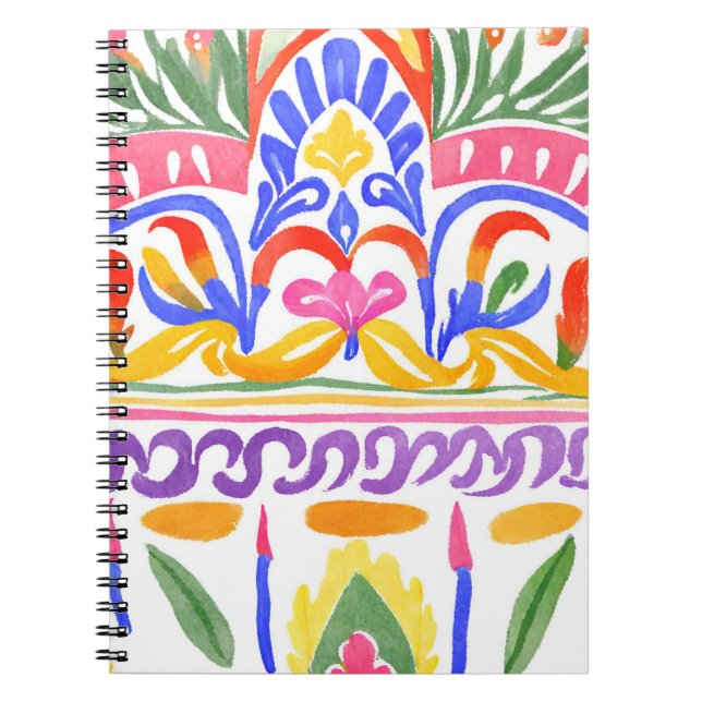 traditional Romanian decor Notebook (Front)