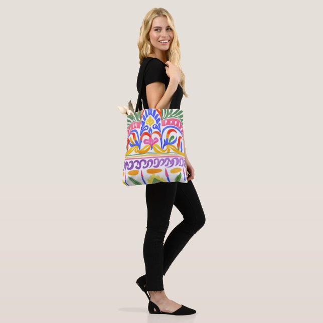 traditional Romanian decor Tote Bag (On Model)