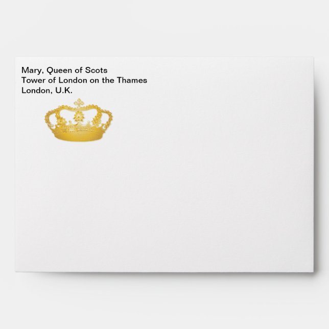 Traditional Royal Crown II Envelope (Front)