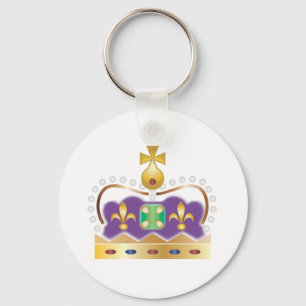 Traditional Royal Crown Keychain
