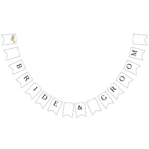 Traditional Scottish and Celtic Wedding Ring Theme Bunting Flags