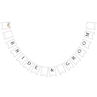 Traditional Scottish and Celtic Wedding Ring Theme Bunting Flags