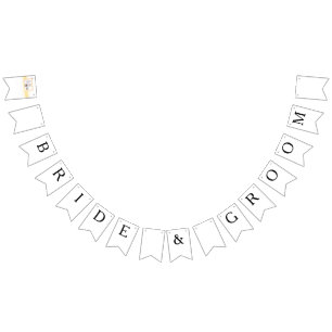 Traditional Scottish and Celtic Wedding Theme Bunting Flags