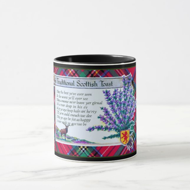 Traditional Scottish Toast  Mug (Center)