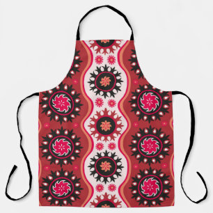Traditional seamless oriental ornament apron