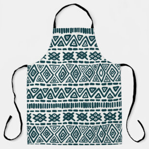 Traditional seamless ornament in folk, ethnic styl apron