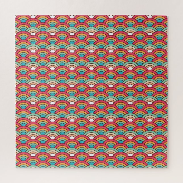 Traditional Seamless Pattern Elegant Design Jigsaw Puzzle (Vertical)