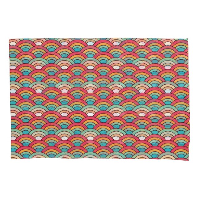 Traditional Seamless Pattern Elegant Design Pillowcase (Front)
