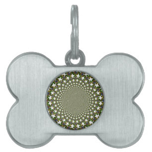 Traditional Seamless Sharks Pet Tag