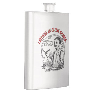 Traditional Shaver's Hip Flask