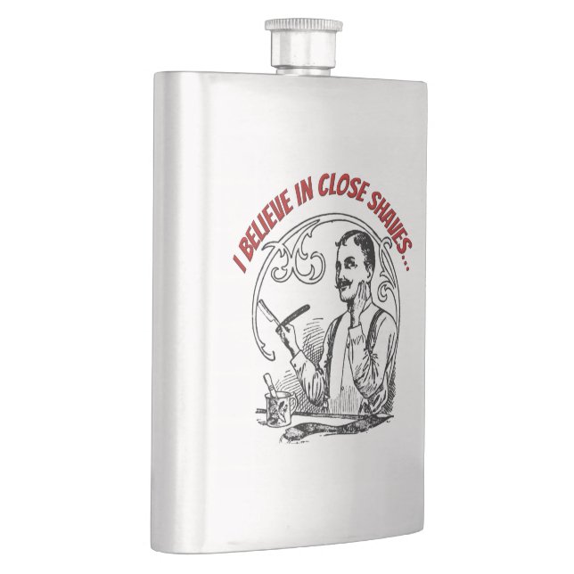 Traditional Shaver's Hip Flask (Right)