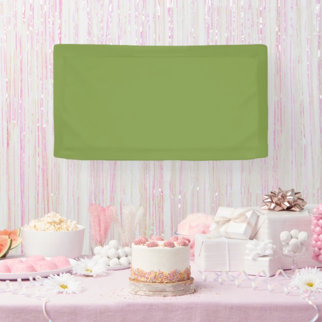 Traditional - Soft Green Banner (Party)