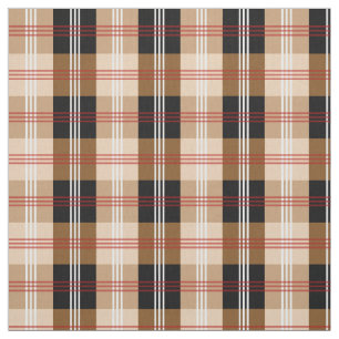 Traditional tartan plaid fabric