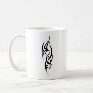 Traditional Tattoo Art Inspired Design Coffee Mug
