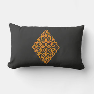 Traditional Tattoo Art Inspired Design Lumbar Pillow