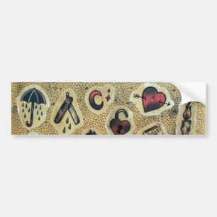 traditional tattoo sticker