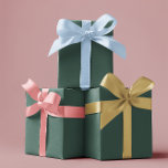 Traditional - Teal Green - Wrapping Paper Sheets<br><div class="desc">Brighten up your Christmas gifts with this elegant and stylish teal green wrapping paper from our Traditional Christmas Colours. This beautiful teal dark green wrapping paper is the perfect way to add a touch of charm and sophistication to your holiday gifts. The carefully selected colour is a rich and festive...</div>