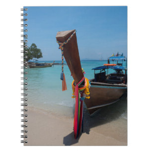 Traditional Thai Boat Notebook