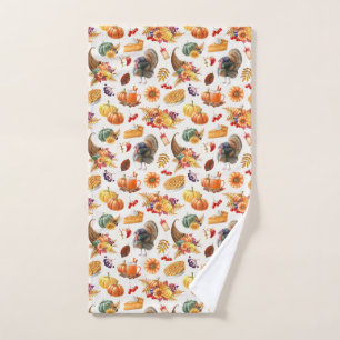 Traditional Thanksgiving Hand Towel