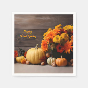 Traditional Thanksgiving Napkins