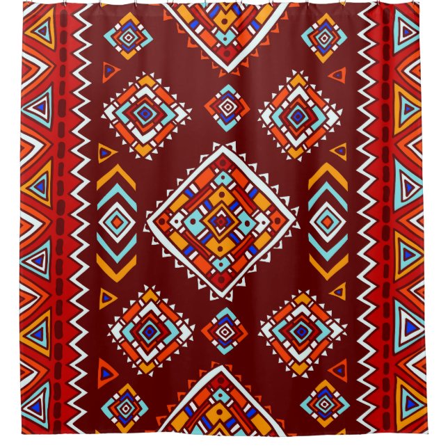 Traditional tribal, ethnic seamless texture. (Front)