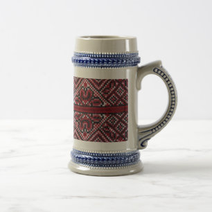 Traditional Ukrainian Design Beer Stein