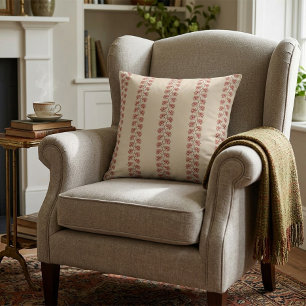 Traditional Ukrainian Embroidery  Throw Pillow