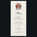 Traditional Vintage Christmas  Menu<br><div class="desc">Set the tone for a cozy, festive gathering with this Traditional Vintage Christmas Menu. Perfect for holiday dinners, family gatherings, or Christmas parties, this menu design features classic holiday colours and nostalgic motifs that bring a timeless elegance to your table. With ample space for listing your courses, this menu adds...</div>