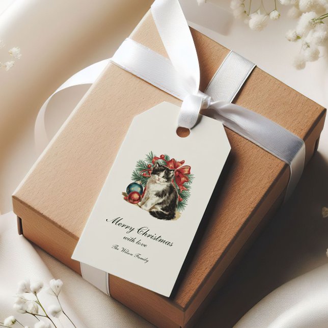 Traditional Vintage Christmas Whimsical Gift Tags (Creator Uploaded)