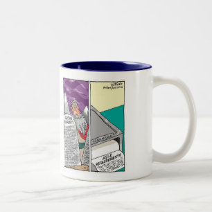 Traditional vs. Agile Requirements Two-Tone Coffee Mug