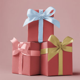 Traditional - Warm Red - Wrapping Paper Sheets