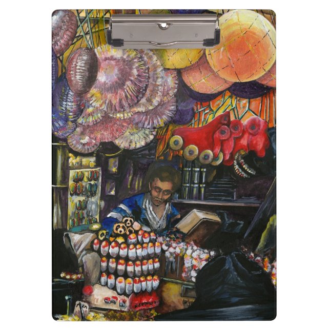 Traditions of Ancient Commerce, Jerusalem Clipboard (Front)