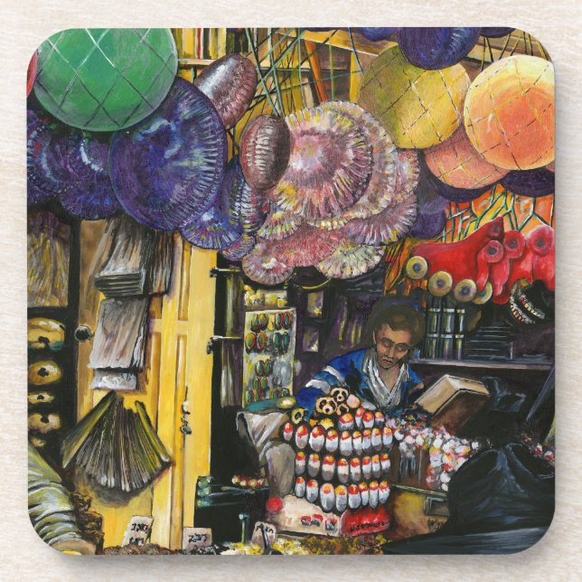 Traditions of Ancient Commerce, Jerusalem Coaster (Front)